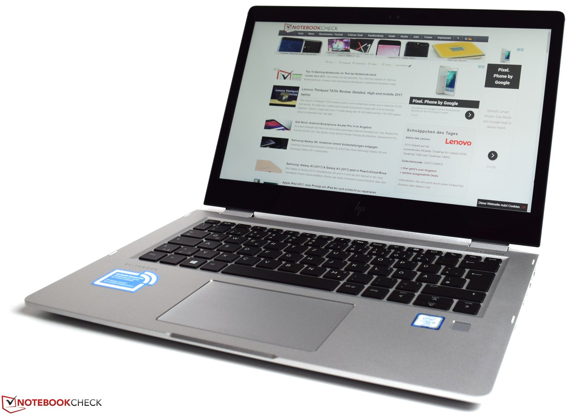 Breve Análise do Conversível HP EliteBook x360 1030 G2 (Core i5, Full HD) -  Notebookcheck.info