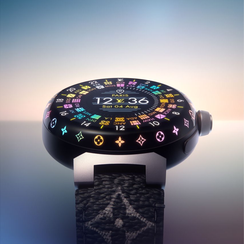 Louis Vuitton Tambour Horizon Light Up: vídeo, fotos en vivo y