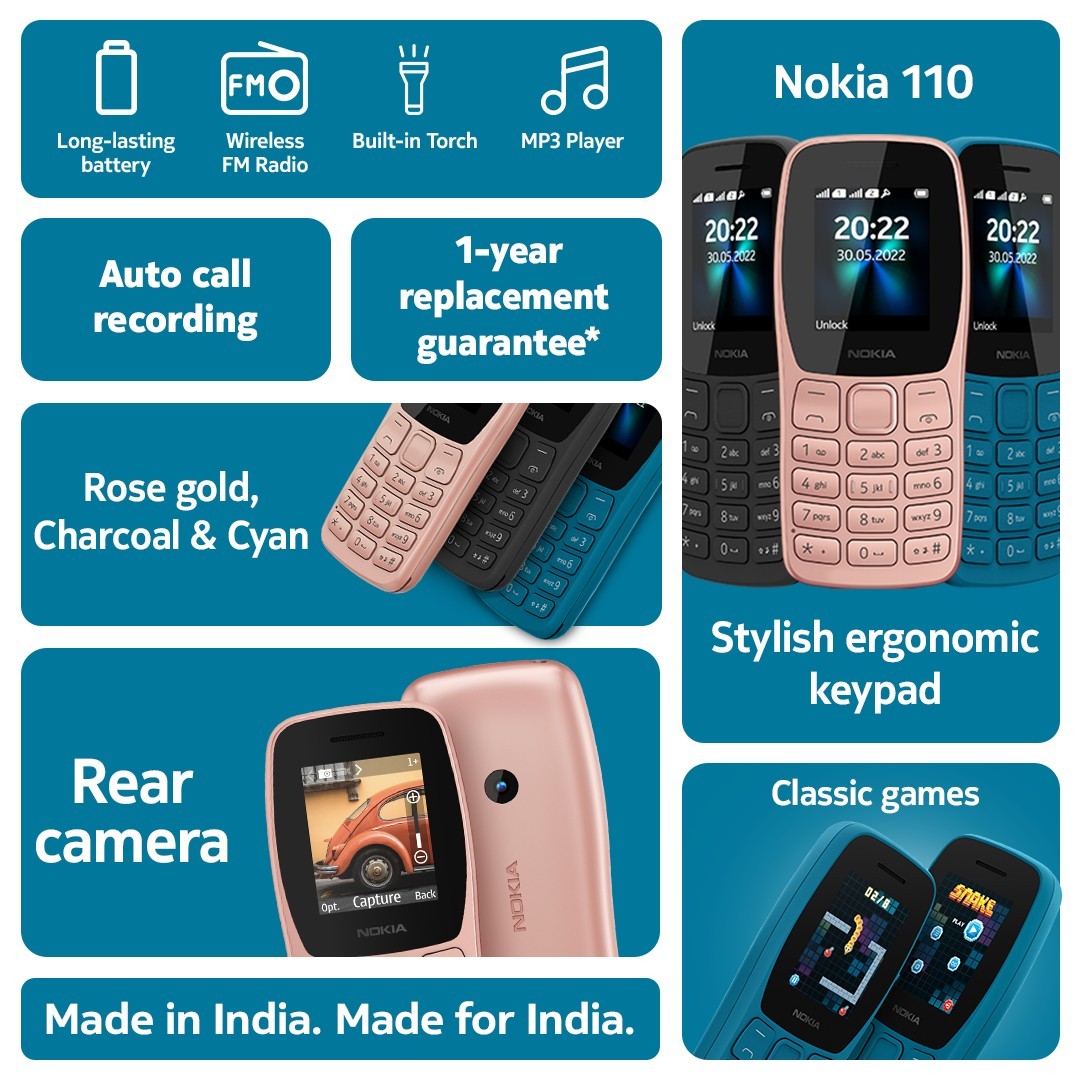 Especificações de Nokia 8210 4G