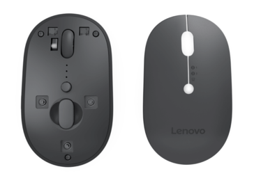 O mouse pode ser carregado sem fio ou por meio da porta USB-C. (Fonte da imagem: Lenovo)