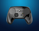 O Steam Controller original lançado em 2015 tem trackpads duplos como o Steam Deck. (Fonte da imagem: Valve)