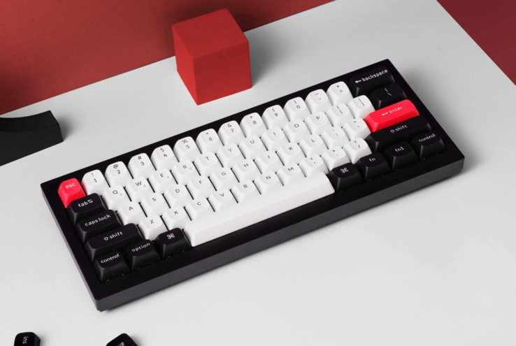 O Keychron Q4 HE também está disponível na cor Carbon Black. (Fonte da imagem: Keychron) 