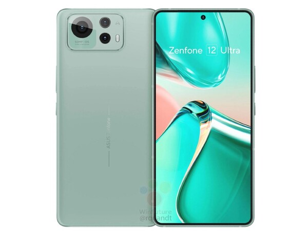 O Zenfone 12 Ultra estará disponível em três cores, incluindo verde. (Fonte da imagem: Winfuture)