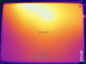 Teste de estresse de temperatura da superfície (verso)