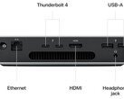 Layout da porta traseira do Mac Mini (2023). (Fonte da imagem: Apple)