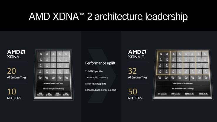 Visão geral do AMD XDNA2 (fonte: AMD)