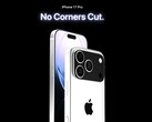 Uma imagem promocional não oficial mostra o novo design do iPhone 17 Pro Max (Fonte da imagem: @asherdipps, editado)