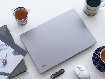 O laptop Haier Y16 vem com um design com acabamento em metal (Fonte da imagem: Haier)