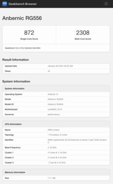 (Fonte da imagem: Geekbench)