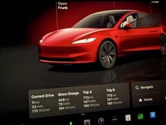 O Tesla Model 3 Long Range RWD foi apresentado no início deste ano por US$ 42.490, com um alcance anunciado de 363 milhas (Fonte da imagem: @dkrasniy via X/Twitter)