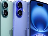 Com apenas 7,8 mm, o iPhone 16 vanilla é um dos telefones mais finos do mercado. (Fonte da imagem: Apple)