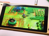 Edição Hyrule do Switch Lite com mods (Fonte da imagem: Taki Udon no Youtube)