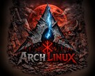 Imagem teaser gerada por IA do Berserk Arch Linux