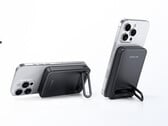 O novo EcoFlow Rapid Mag Qi2 Magnetic Power Bank com capacidade de 10.000mAh e carregamento de 15W. (Fonte da imagem: EcoFlow)