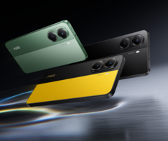 O Poco X7 Pro vem nas cores verde, amarelo e preto (Fonte da imagem: Xiaomi)