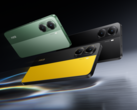 O Poco X7 Pro vem nas cores verde, amarelo e preto (Fonte da imagem: Xiaomi)