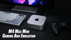 Apple O M4 Mac mini se sai bem nos testes de jogos e emulação (Fonte da imagem: ETA Prime)