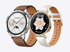 O Huawei Watch GT 5 (Pro) é o sucessor do Huawei Watch GT 4 mostrado aqui (Fonte da imagem: Huawei).