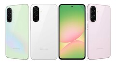 A Samsung está trazendo três novos telefones de médio porte para a Europa em 2 de março: tudo sobre o Galaxy A56, o Galaxy A36 e o Galaxy A26 vazou com antecedência. (Fonte da imagem: Winfuture)