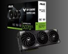 Asus GeForce RTX 5070 Ti Tuf O16G listing (Fonte da imagem: TopAChat)