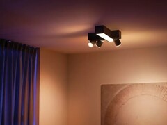 A Philips Hue lançou uma nova versão da luminária de teto Centris. (Fonte da imagem: Philips Hue)