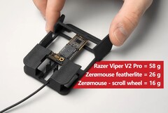 O Zeromouse V35 é um mouse para jogos incrivelmente leve e minimalista que requer alguma montagem. (Fonte da imagem: Zeromouse)