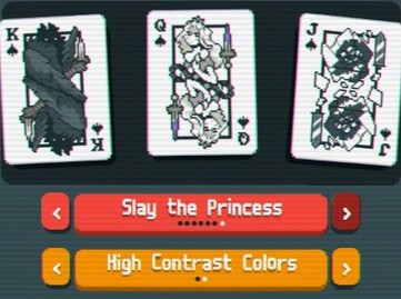 Na foto: Personalização do deck do Balatro, com o popular jogo indie de terror Slay the Princess (Fonte da imagem: captura de tela do Balatro no jogo)