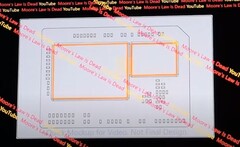 Veja como poderia ser o CCD Zen 6 de 12 núcleos da AMD (fonte da imagem: Moore&#039;s Law is Dead no YouTube)