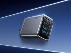 A Anker lançou o novo Prime Charger (100W, 3 portas, GaN). (Fonte da imagem: Anker)