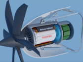 A Toshiba e a Airbus pretendem desenvolver um motor supercondutor de dois megawatts. (Fonte da imagem: Sala de Imprensa da Airbus)