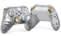 O Xbox Wireless Controller Ghost Cipher Special Edition tem gatilhos dourados. (Fonte da imagem: Xbox)