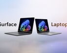 O novo Surface Laptop troca os processadores Intel Meteor Lake e Snapdragon X pelos processadores Lunar Lake. (Fonte da imagem: Microsoft)