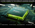 O Nvidia G-Sync agora será executado diretamente nos dimensionadores de tela MediaTek sem a necessidade de um módulo dedicado. (Fonte da imagem: Nvidia)