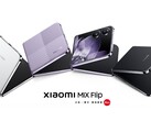 O Xiaomi MIX Flip é o primeiro smartphone dobrável da Xiaomi no estilo clamshell. (Fonte da imagem: Xiaomi).