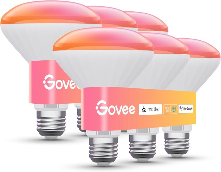 A nova Govee BR30 E26 Smart Bulb. (Fonte da imagem: Govee)