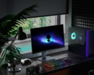 O monitor para jogos Alienware AW2725DM (foto) suporta tanto o Nvidia G-Sync quanto o AMD FreeSync. (Fonte da imagem: Alienware)