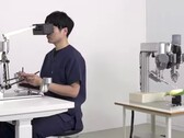 A Sony revela o robô de supermicrocirurgia no IRCA 2024. (Fonte: Sony)