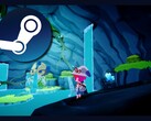 Mika and the Witch's Mountain saiu do Early Access em 22 de janeiro e é o número 1 na seção "New and Trending" dos gráficos do Steam. (Fonte da imagem: Steam)