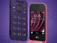 O HMD 2660 Flip é uma atualização do Nokia 2660 Flip com um design refinado e recursos atualizados. (Fonte da imagem: HMD)