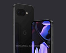 O Google Pixel 9a está supostamente recebendo uma nova câmera principal de 48 MP. (Fonte da imagem: @OnLeaks / Android Headlines)