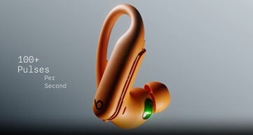 Os fones de ouvido Powerbeats Pro 2 têm um sensor de frequência cardíaca integrado. ((Fonte da imagem: Beats by Dre)