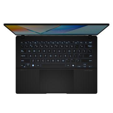 Teclado do Asus VivoBook S14 (fonte da imagem: Asus)