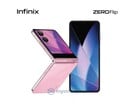 O Infinix Zero Flip será o primeiro smartphone dobrável da marca. (Fonte da imagem: MySmartPrice)