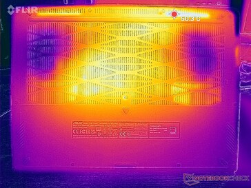 Estresse Prime95+FurMark (capa D)