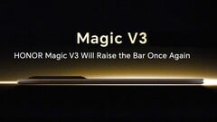 O Magic V3 será um dos poucos dobráveis que contarão com o chipset Snapdragon 8 Gen 3 da Qualcomm. (Fonte da imagem: Honor)