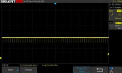 100% de brilho: 360 Hz PWM