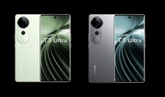 O Vivo T3 Ultra tem uma tela AMOLED curva. (Fonte da imagem: Vivo)