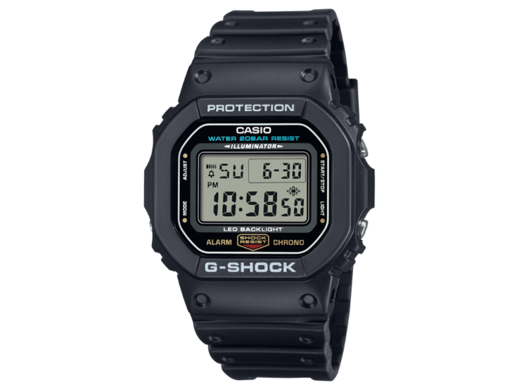 As imagens do DW5600UE-1 agora são mostradas na lista de produtos DW5600E-1V na Casio US. (Fonte da imagem: Casio)