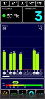 Teste de GPS em ambientes externos