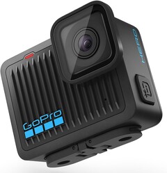 A GoPro Hero tem um pequeno visor, mas não tem tela frontal. (Fonte da imagem: Amazon via TechstoriesIndia)